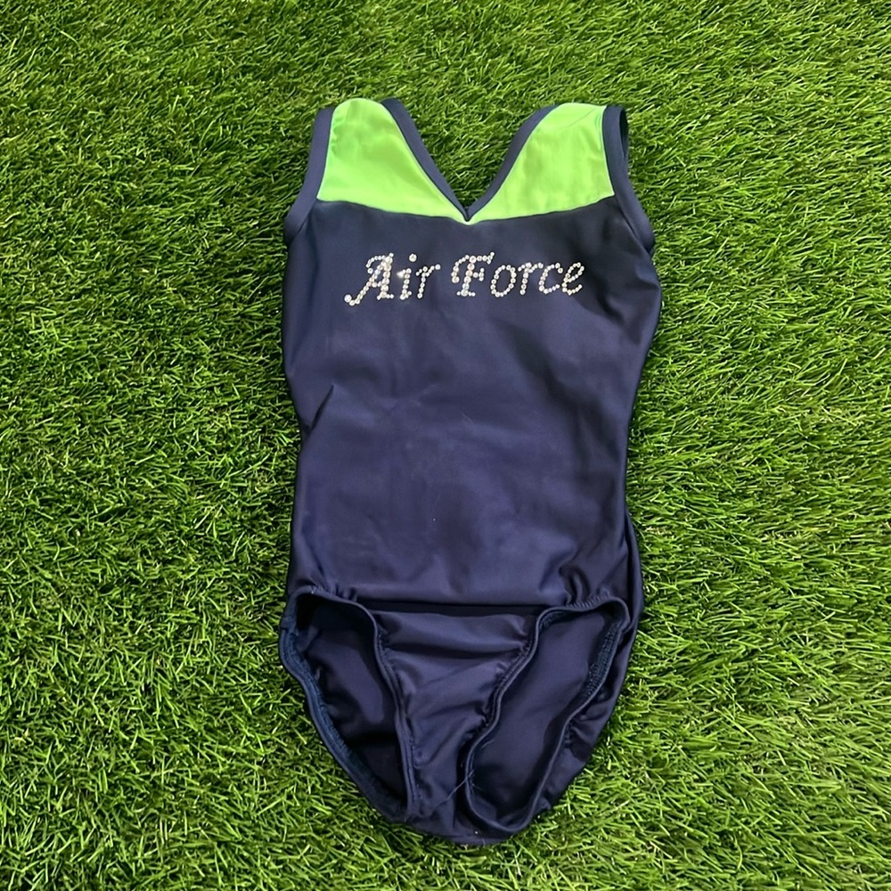 Motionwear Gymnastics Leotard - Air Force
